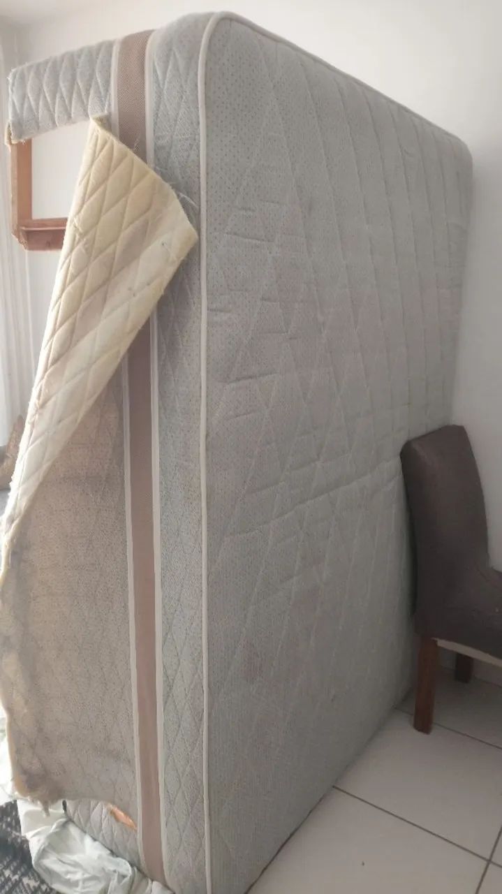 Cama box quebrada