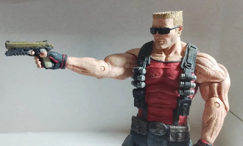 Neca Duke Nukem Forever Action Figure Boneco Original - Foto 4