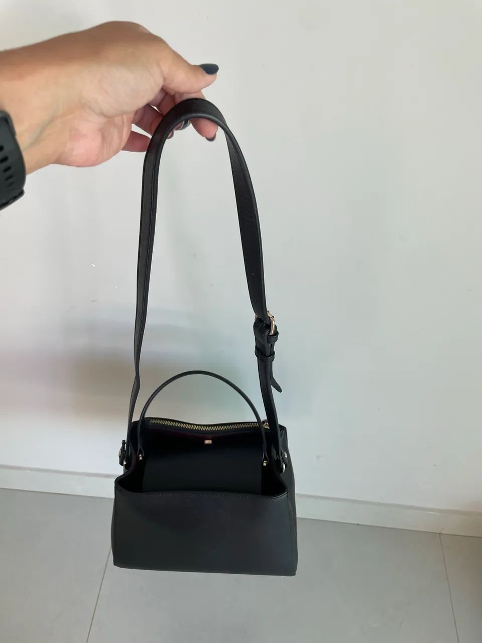 Bolsa de couro Zara - Foto 3