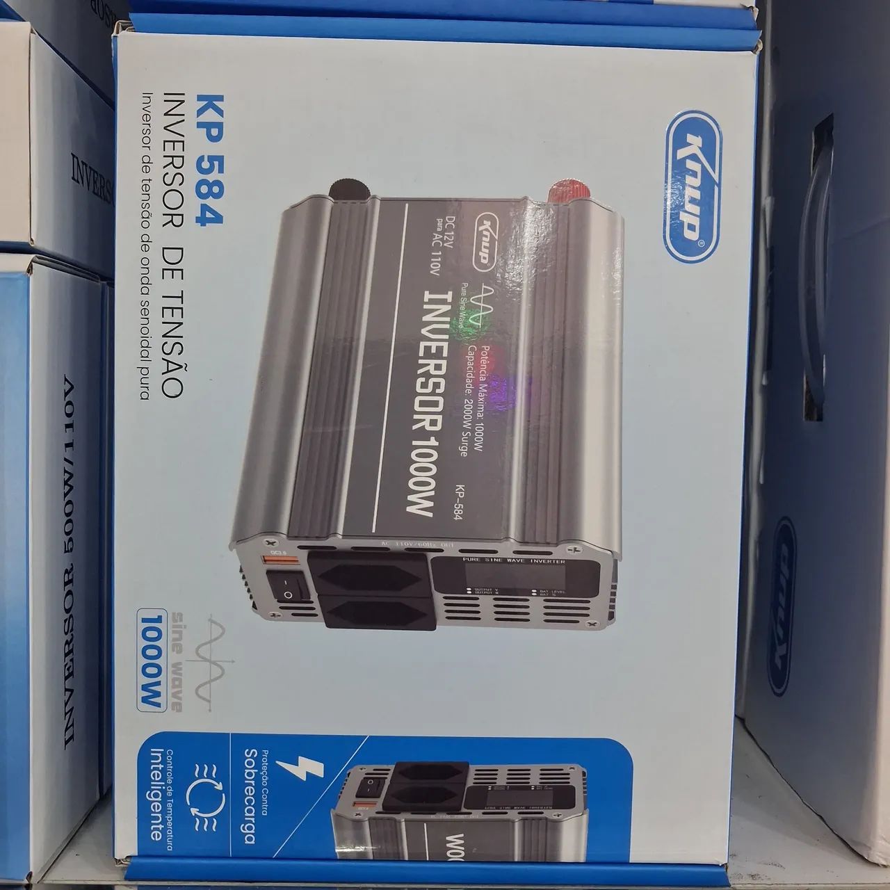 Inversor  de energia  onda senoidal  pura 1000w - Foto 2