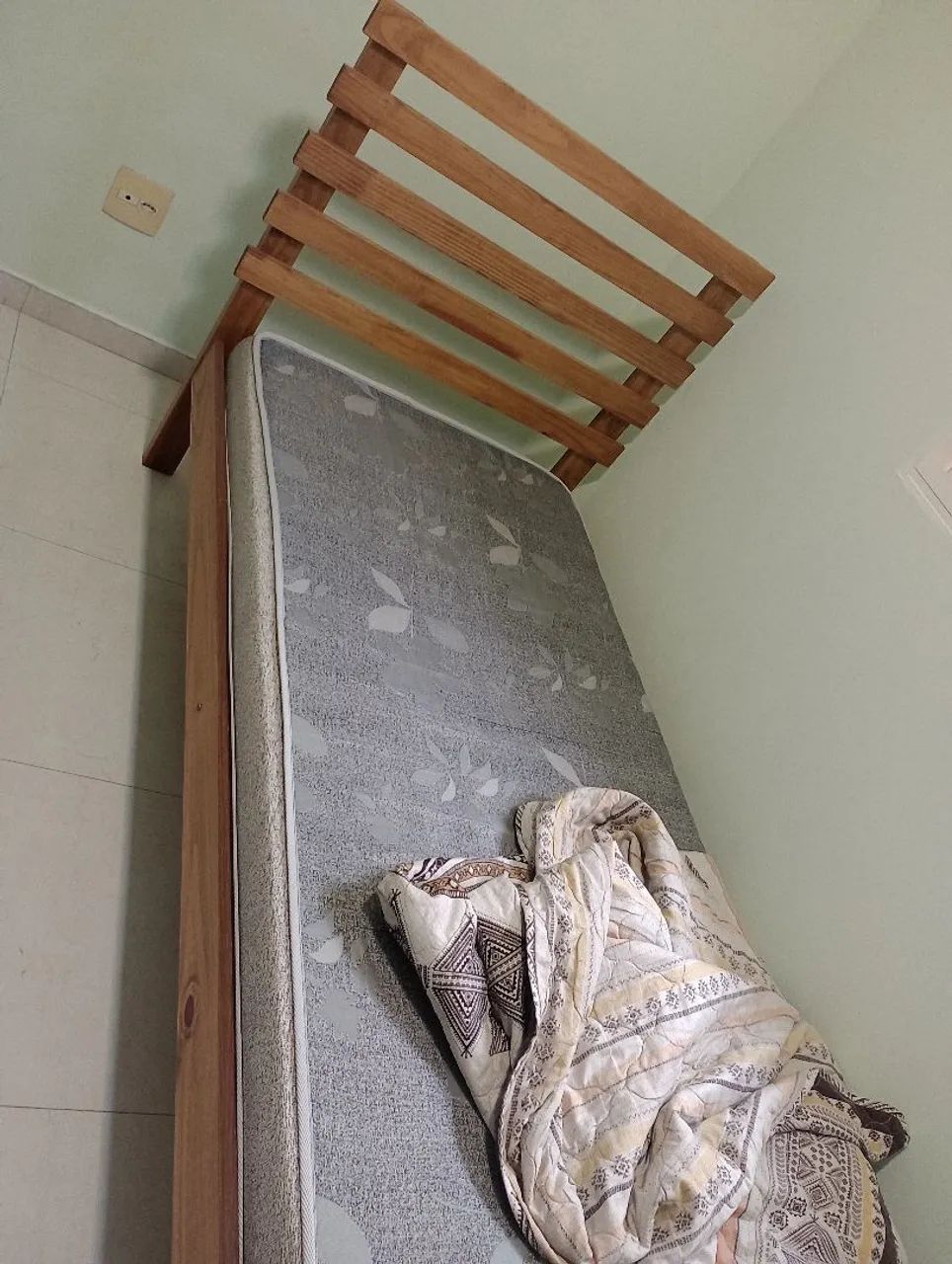 Cama solteiro madeira  - Foto 2
