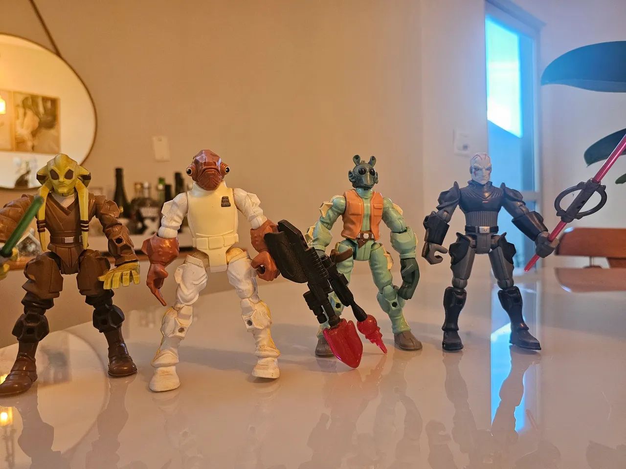 4 bonecos coleção star wars  - Foto 2