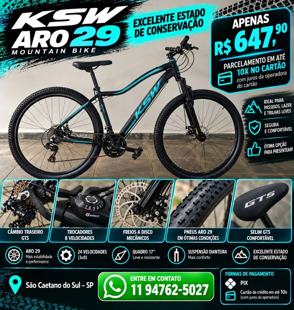 Bicicleta aro 29 *Oferta*
