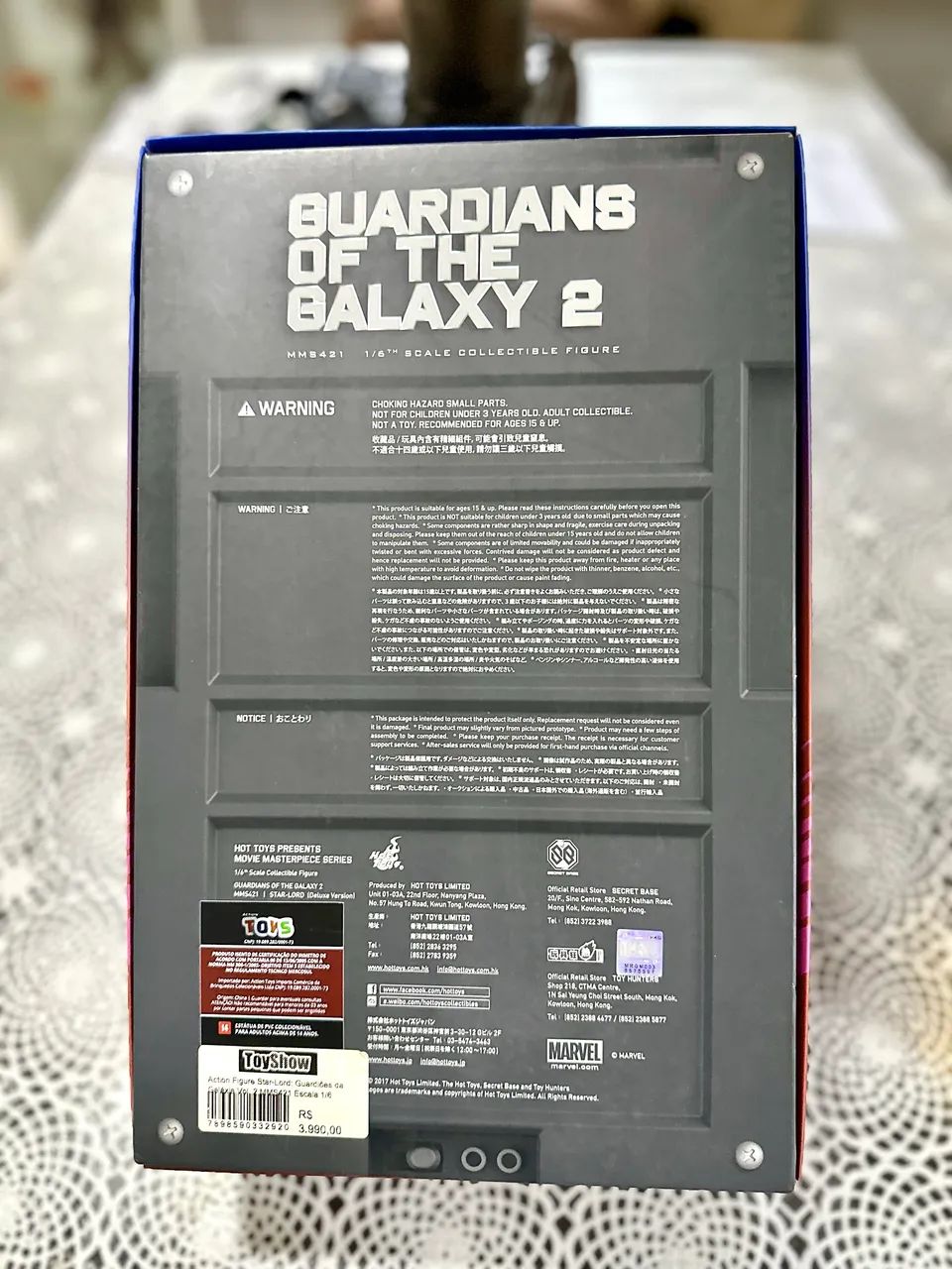 Star-Lord (Deluxe Version) - MMS421 Hot Toys - Foto 2