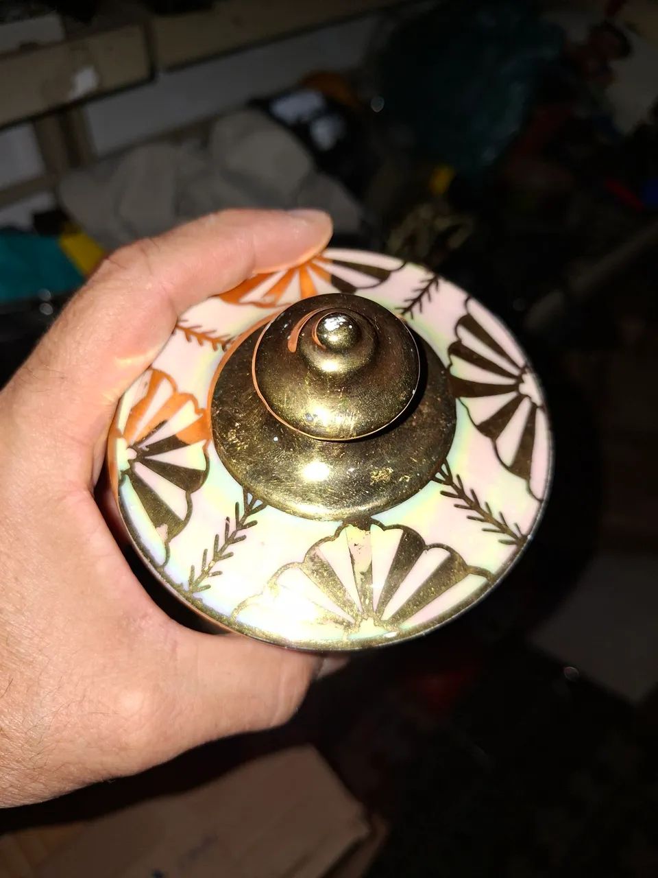 Pote antigo porcelana  - Foto 3