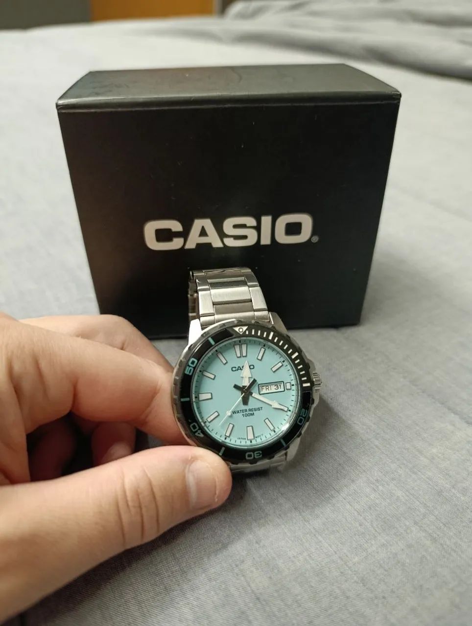 Relógio Casio MTD-125D-2A2VDF - Foto 4
