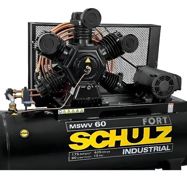 Compressor de ar elétrico Schulz Fort MSWV 60/425 425L 15hp - Foto 2