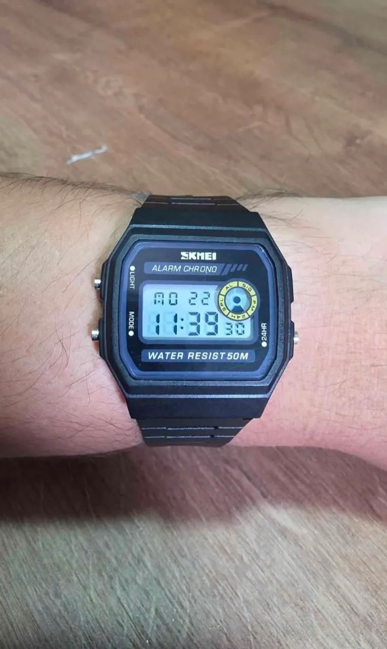 Relógio Masculino Digital SKMEI estilo Casio