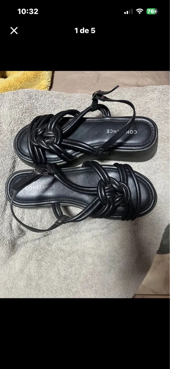 Três sapatos tamanho 37 - Foto 5