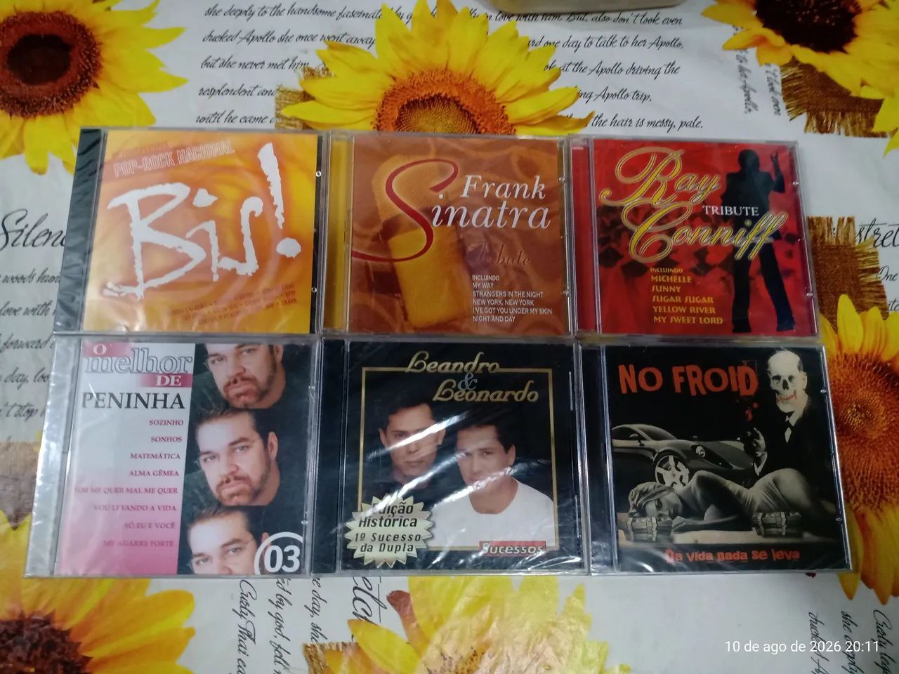 CDs todos os 6 