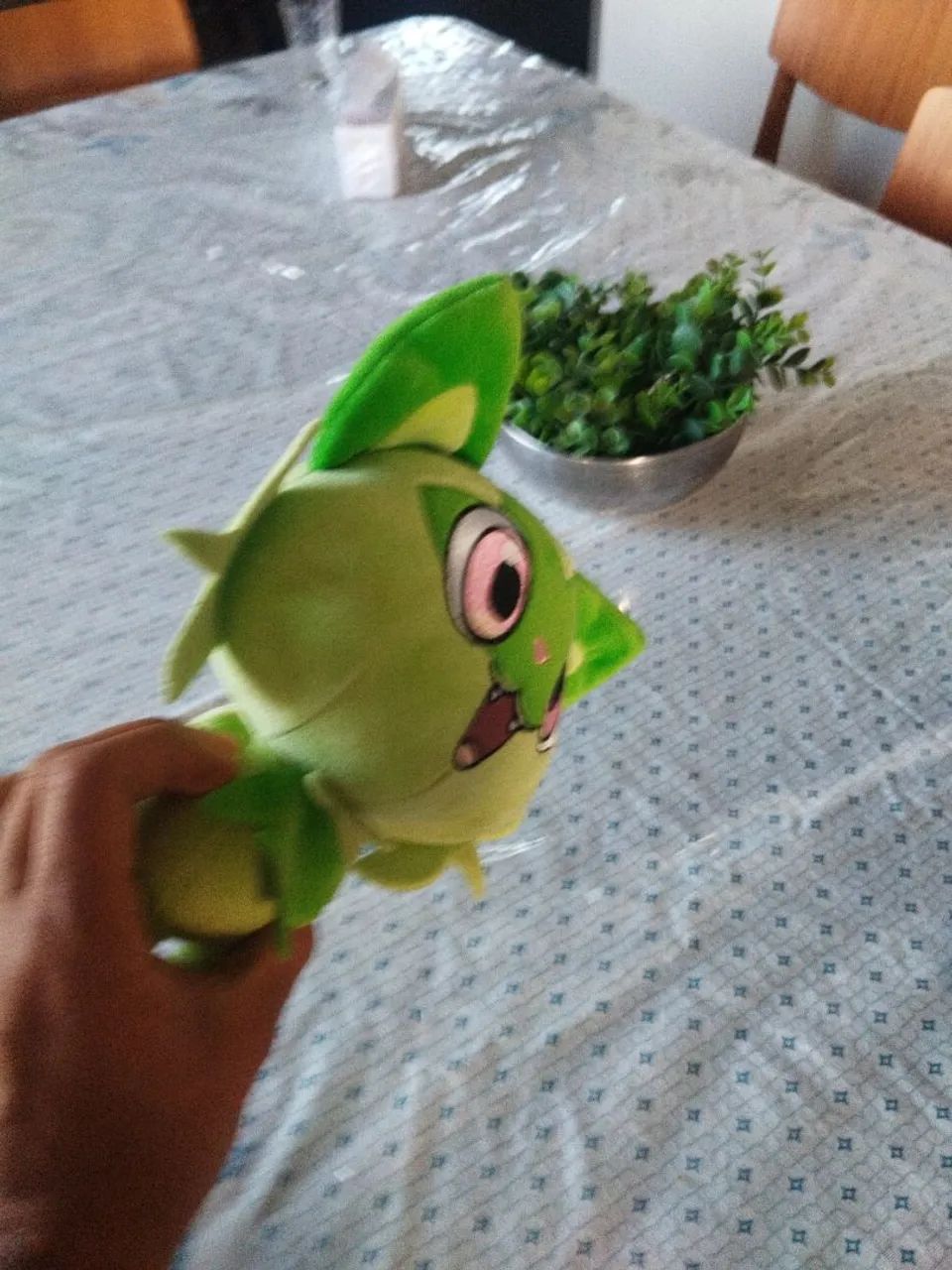 Pelúcia pokémon sprigatitto - Foto 2