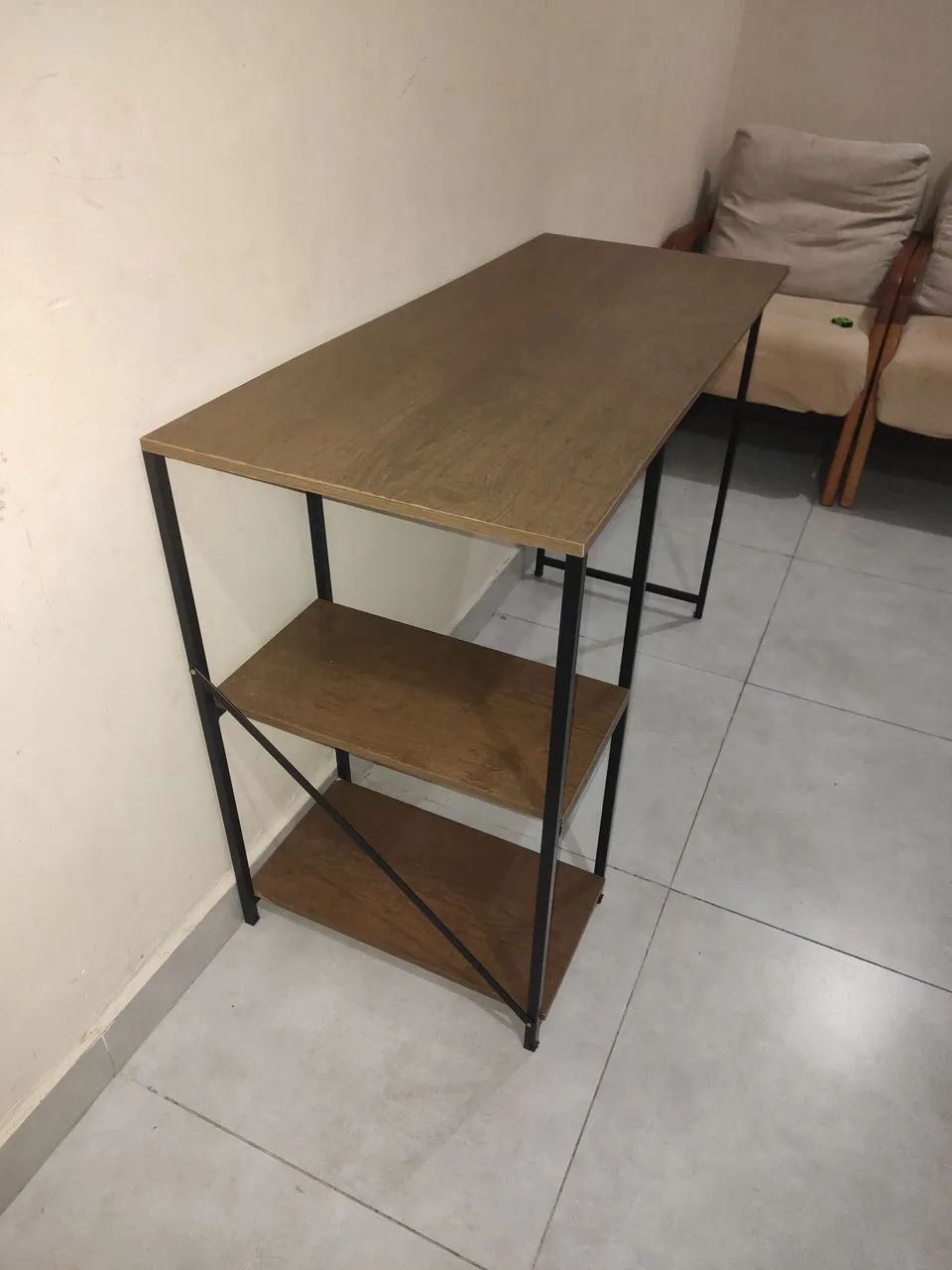 Escrivaninha multiuso estilo industrial 