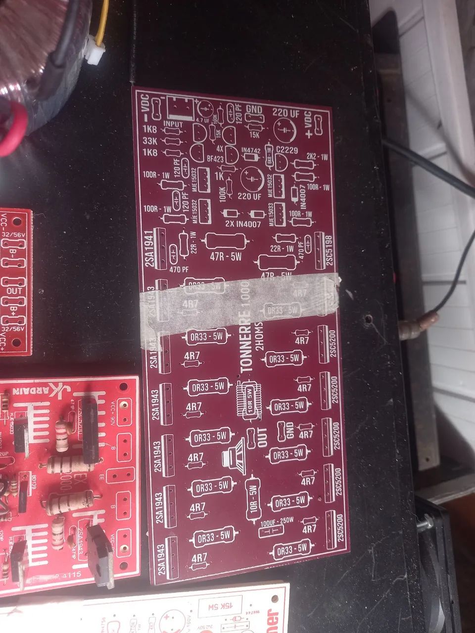 Placas para Amplificadores 
