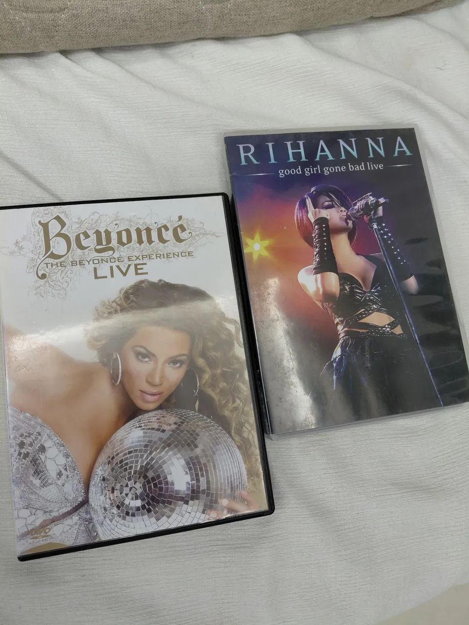 Dvd Rihanna e Beyoncé  cada 20