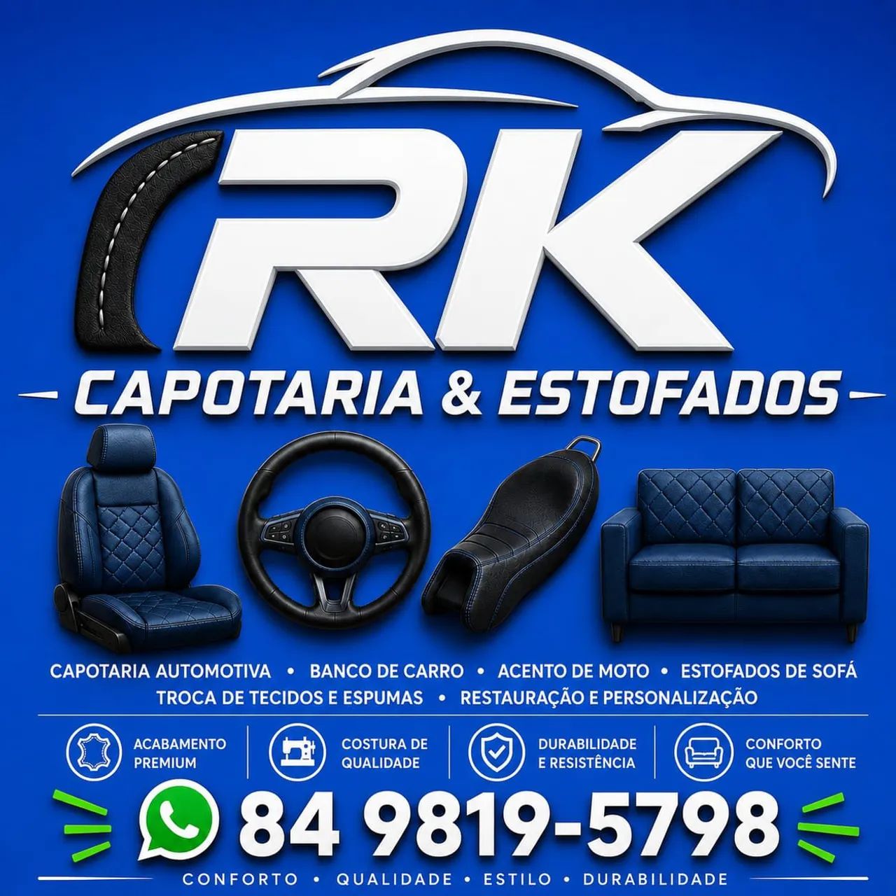 Capotaria e estofados