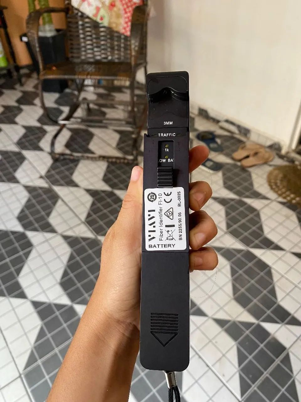 Detector de fibra óptica 