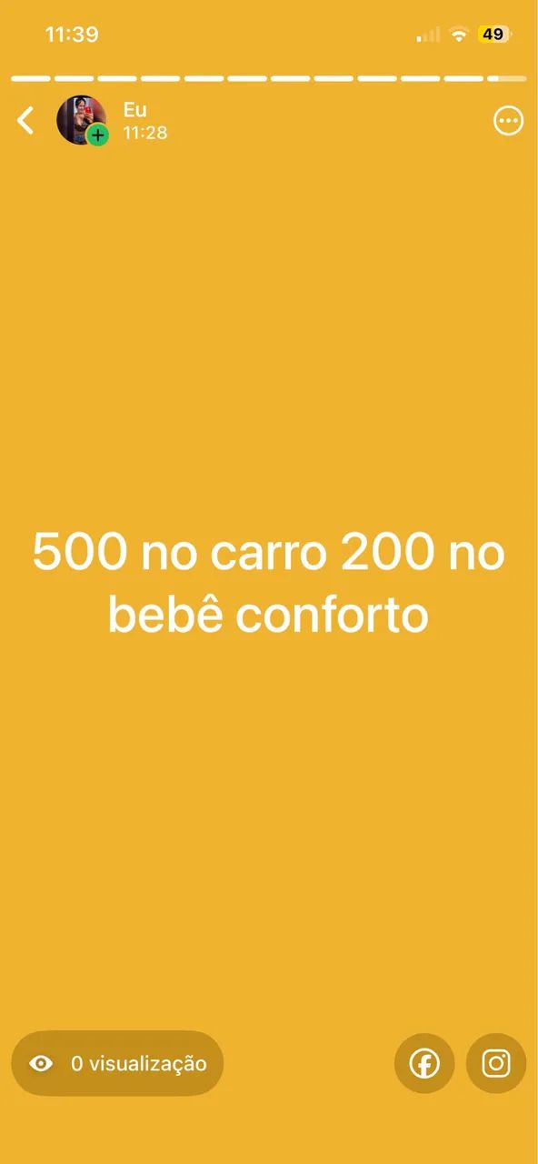 Carinho e bebê conforto  - Foto 2