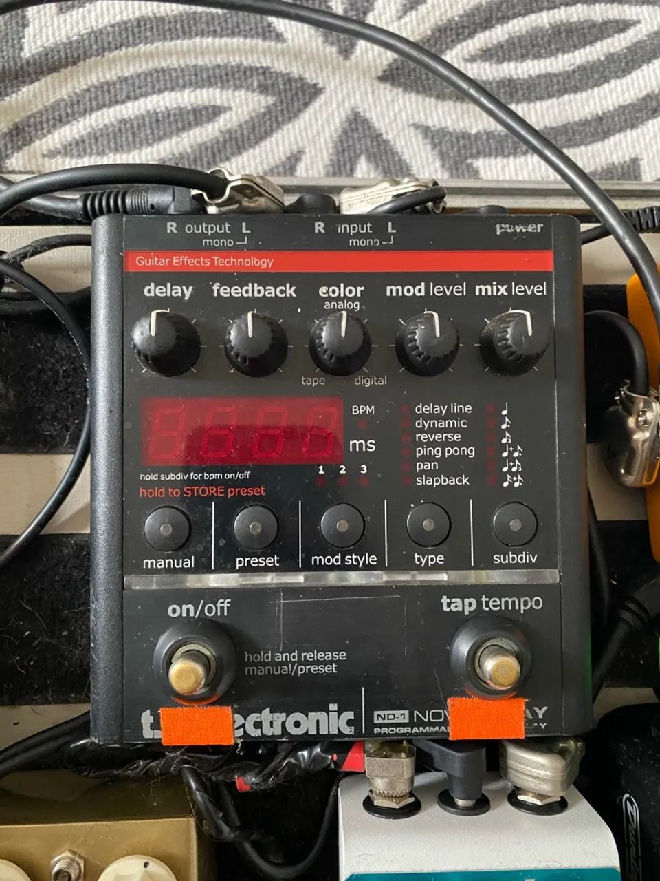 PEDAL NOVA DELAY TC ELETRONIC  - Foto 2