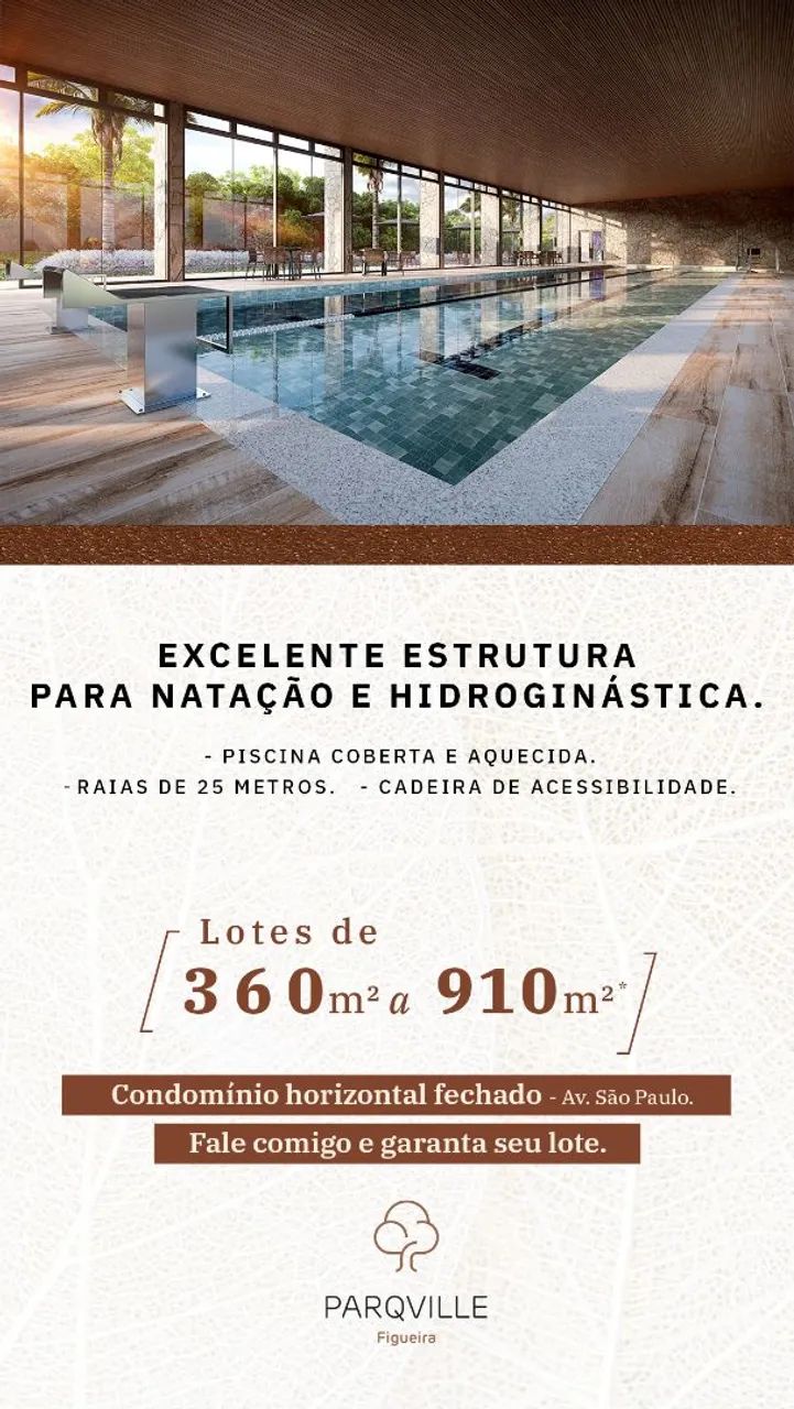 Terreno em Condomínio Fechado no PARQVILLE FIGUEIRA. A 10 minutos do Flamboyant Shopping! - Foto 5