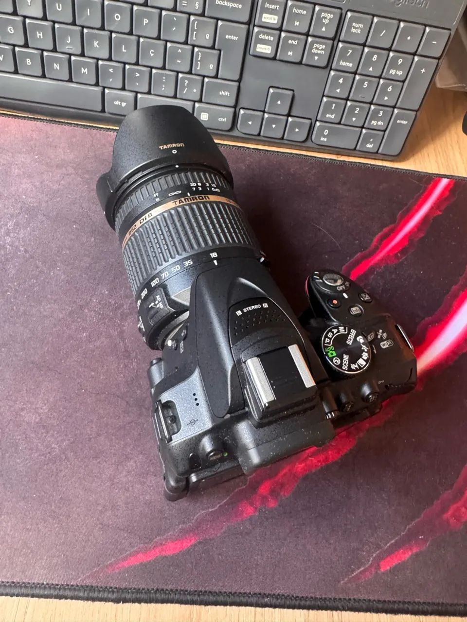 Câmera Nilson d5300 com lente extra 18-270mm - Foto 3