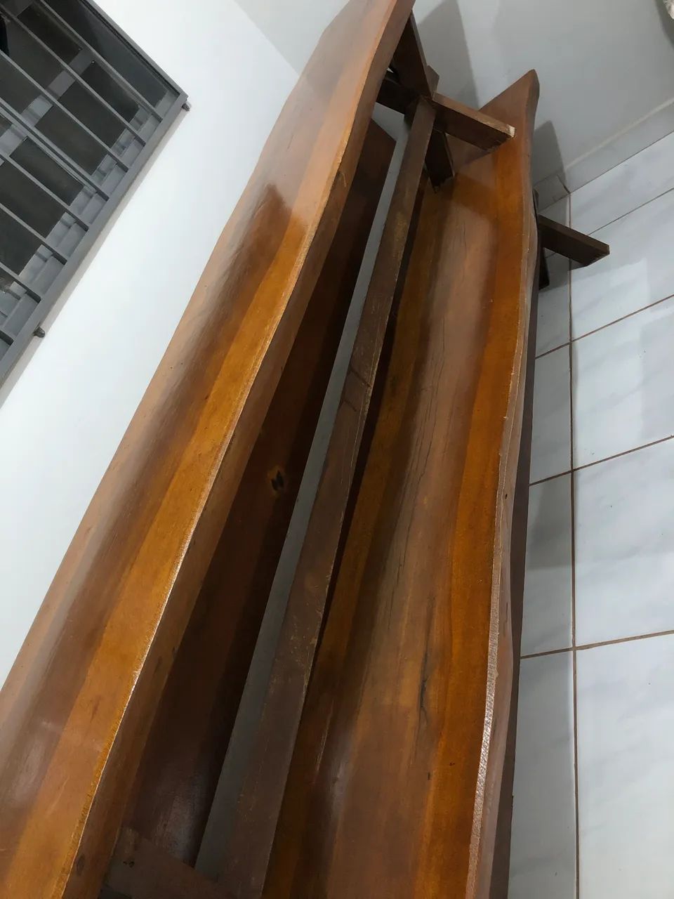 Bancos Rústicos, medida 2,50m - Foto 5