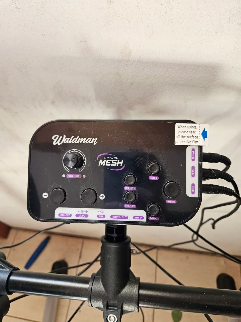 Bateria eletrônica Waldman Mash VM-9 - Foto 2