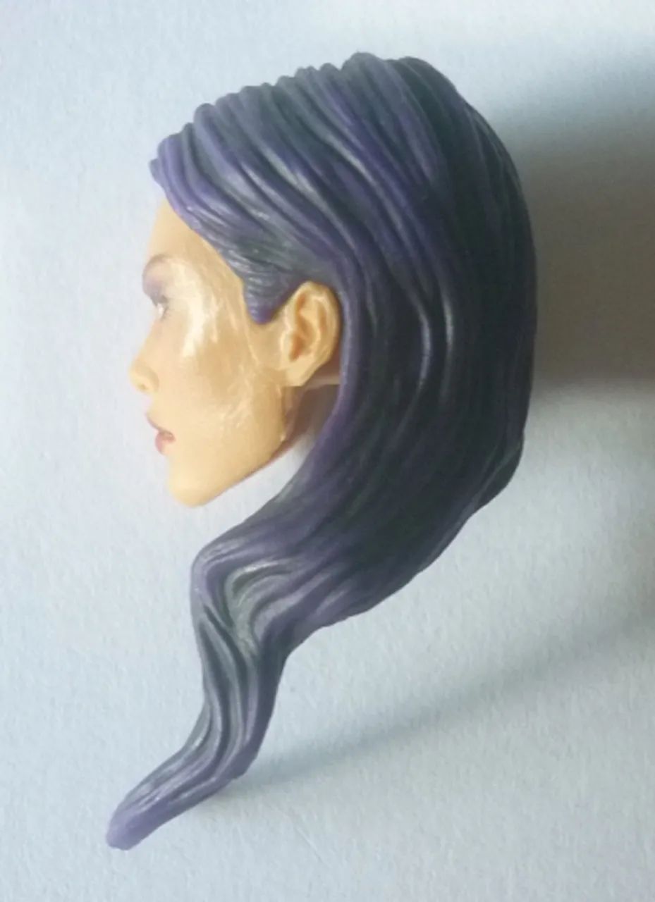 Marvel Legends Head (Cabeça) Psylocke X-men 60th Hasbro - Foto 3