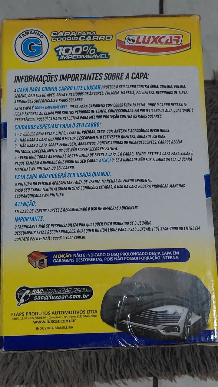 Capa carro - Foto 2