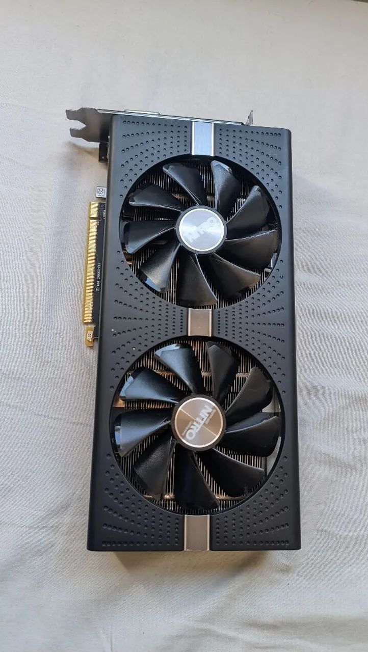 Placa de vídeo Radeon RX580 Sapphire Nitro+ 4GB - Foto 5