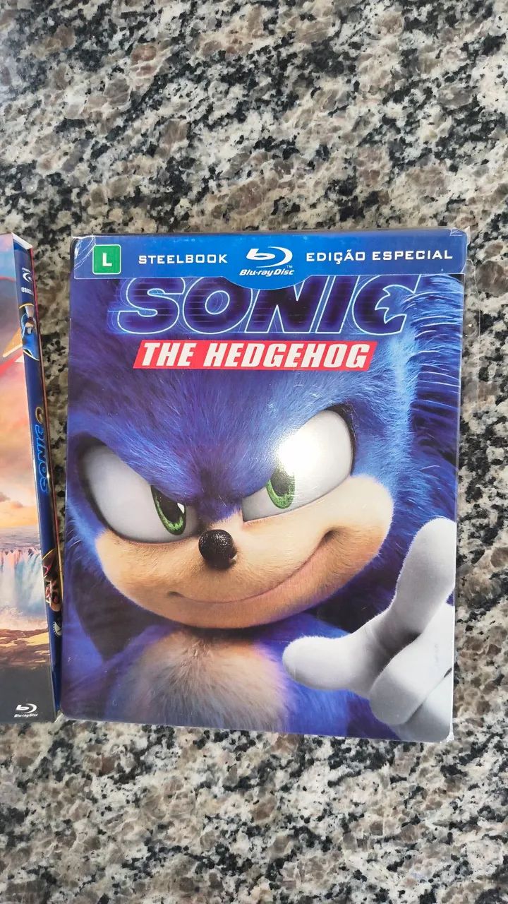 Stellbook+Blu-ray Sonic 1 e 2 - Foto 3