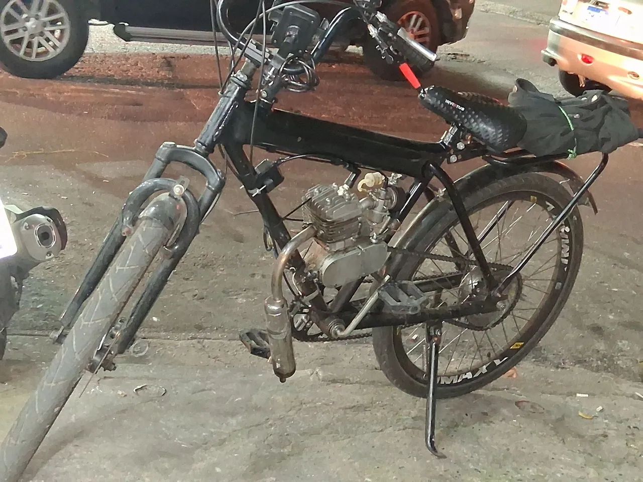 Bicicleta motorizada 80cc - Foto 3