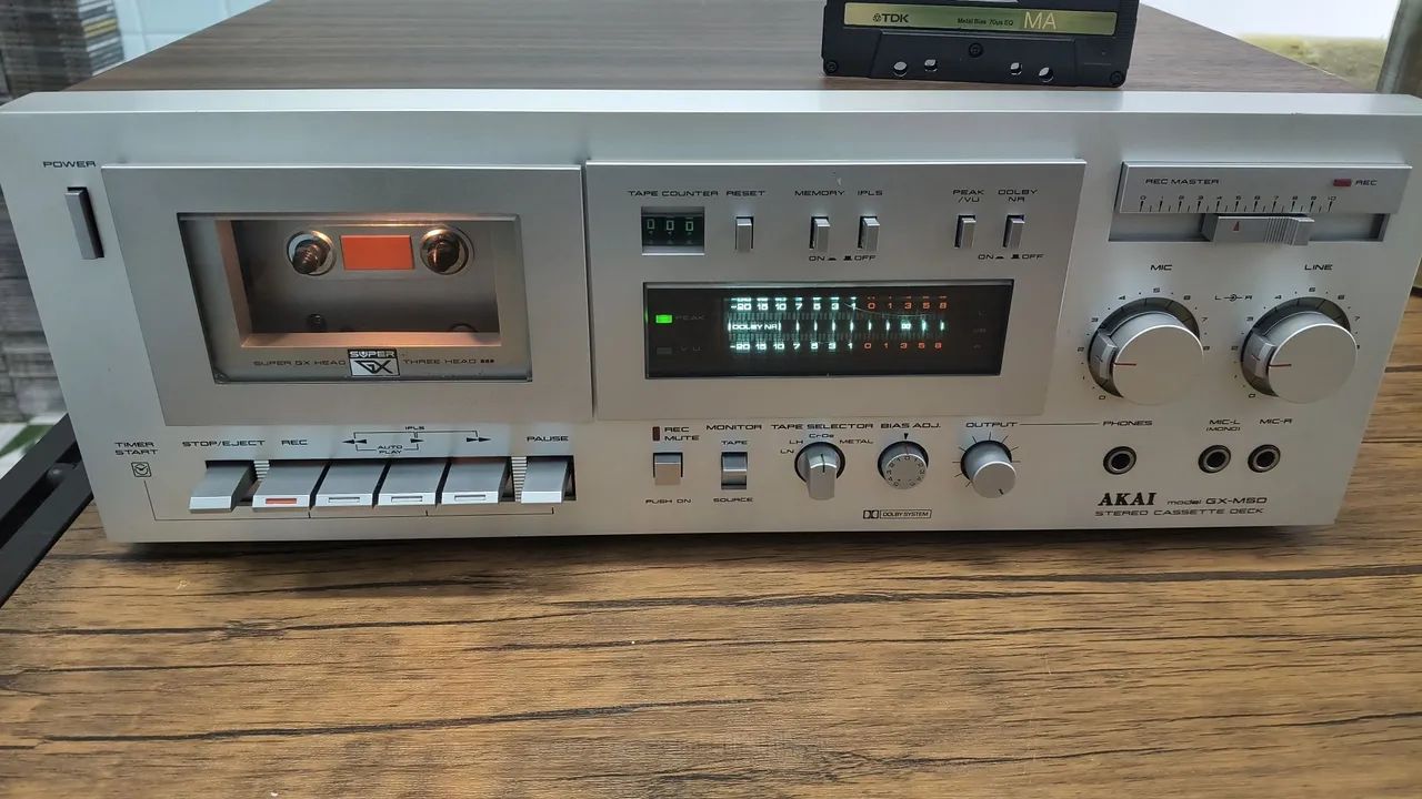 Tape cassette deck Akai GX M50 - Aparelhos de Som - Jardim