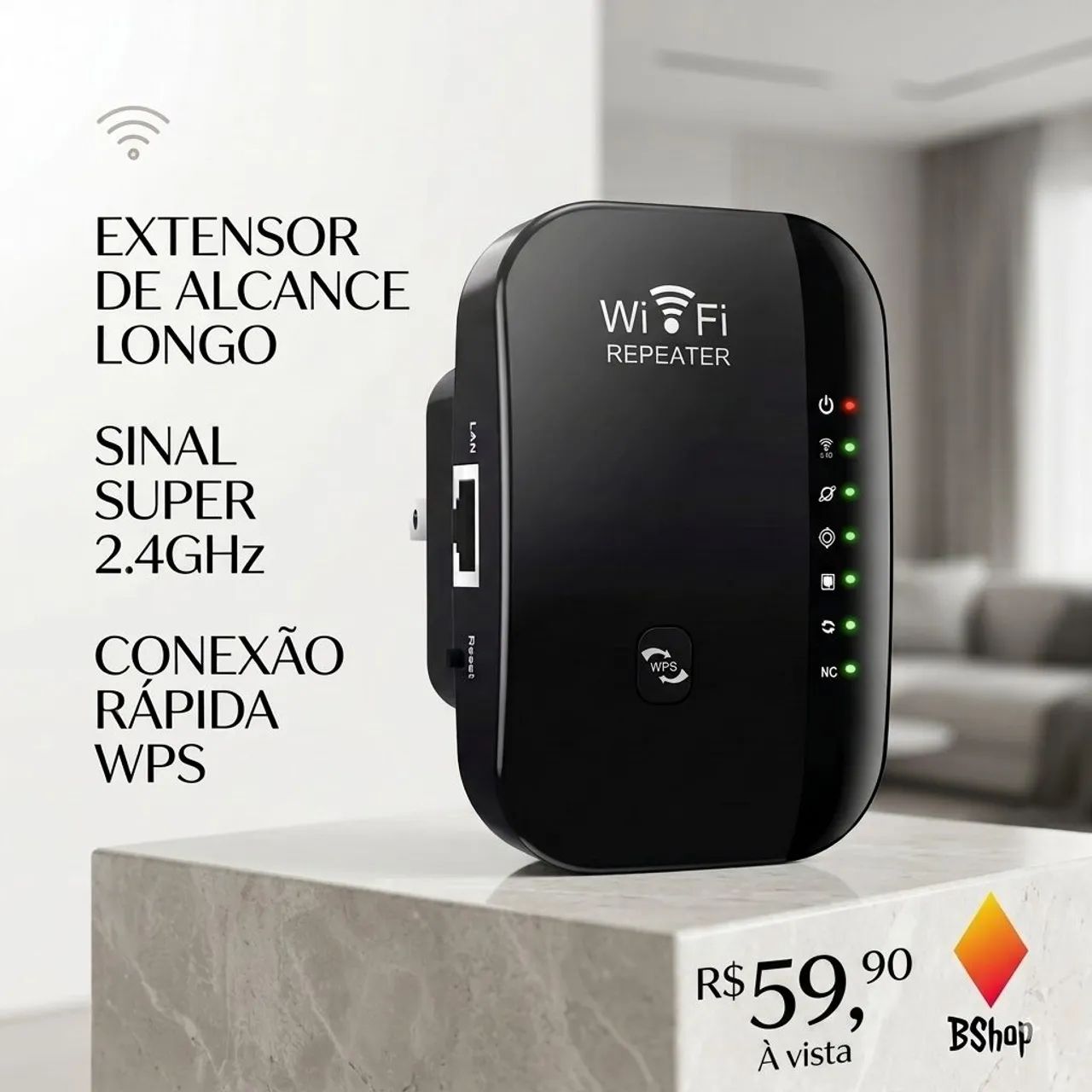 Repetidor de wifi 