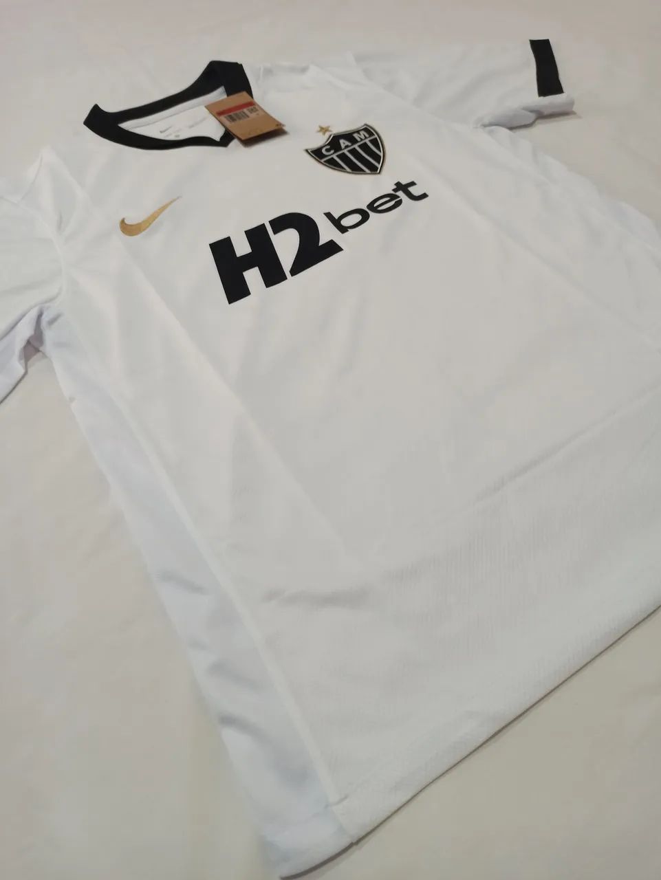 Camisa Atlético mineiro branca 26 G - Foto 3