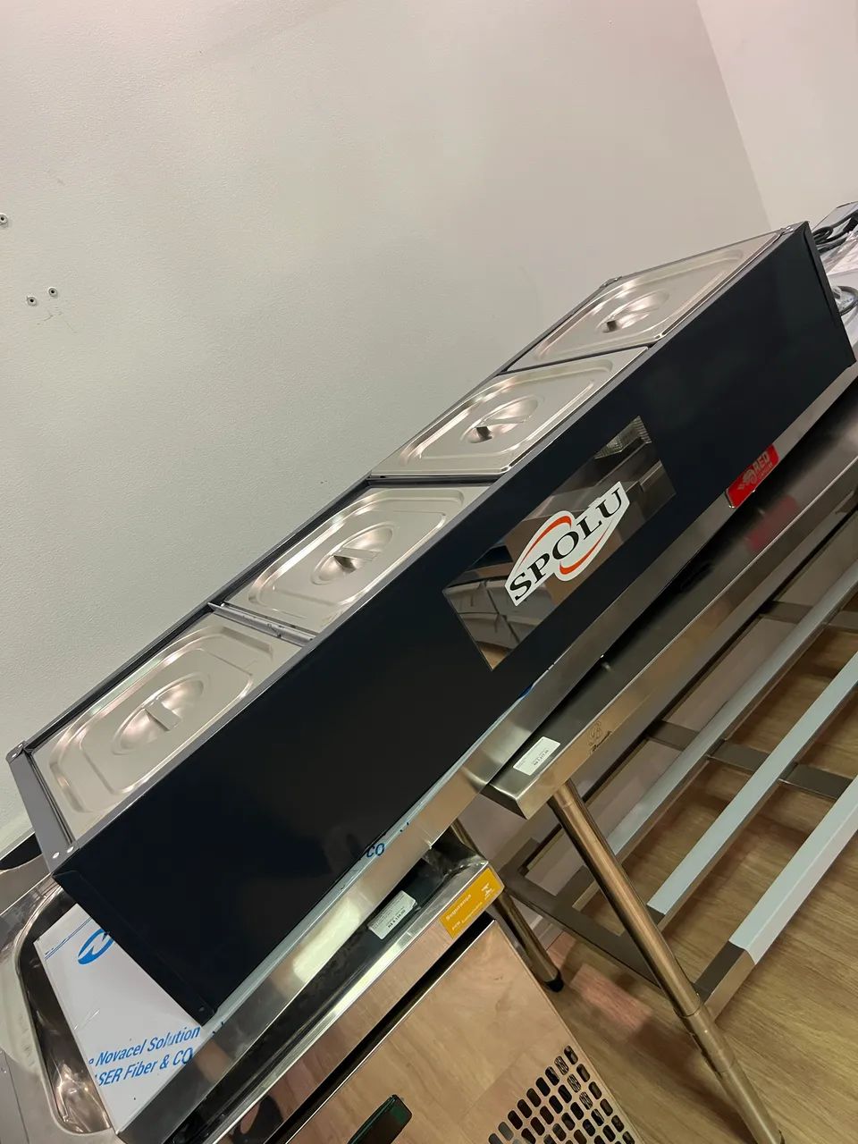 Buffet de bancada 4 cubas - novo - pronta entrega 
