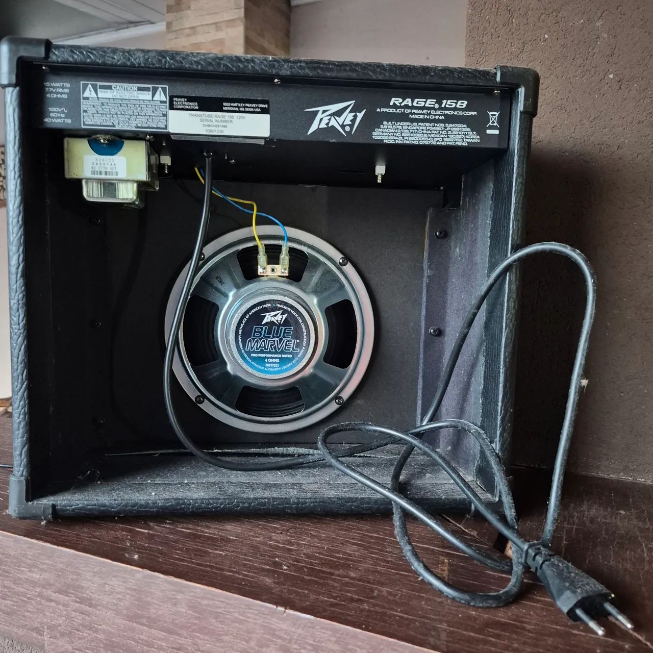 Amplificador Peavey Rage 158