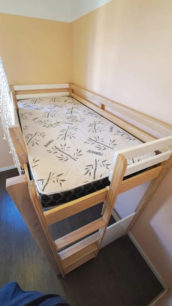 Cama Beliche Infantil em ótimo estado - Foto 4