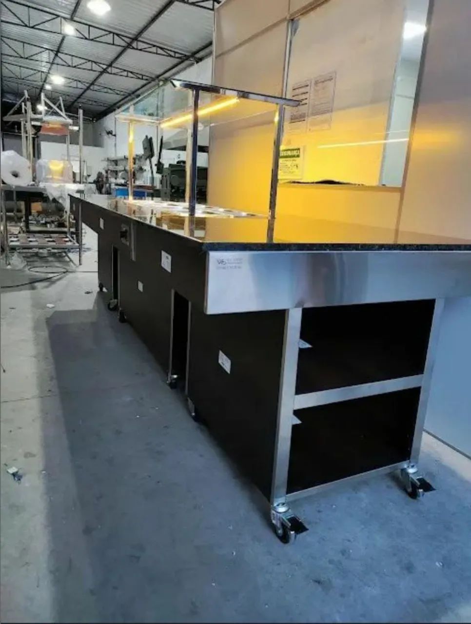 Móveis industrial inox 