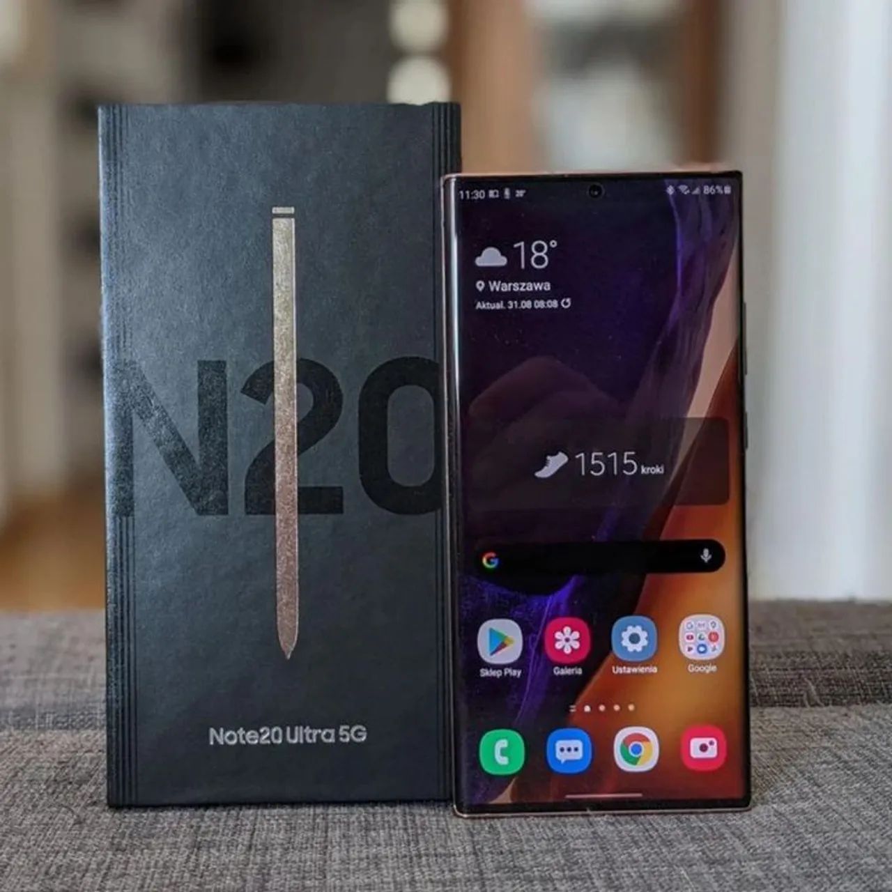 Samsung Galaxy not 20 ultra 5 g - Celulares e Smartphones