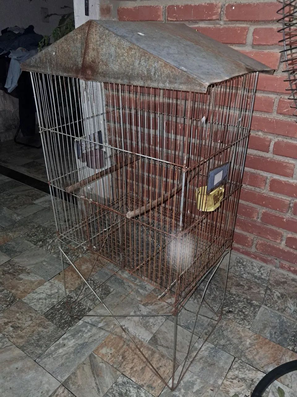 Gaiola para aves.