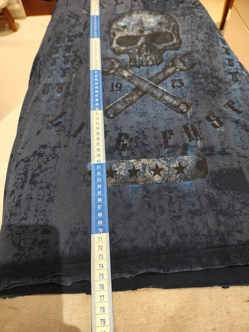 Camiseta Affliction autêntica USA  - Foto 4