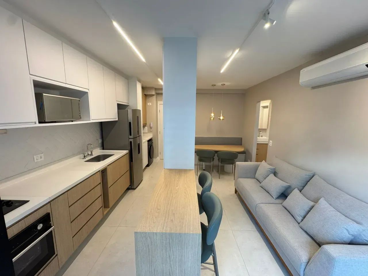 Lindo apartamento com 1 quarto em perdizes mobiliado