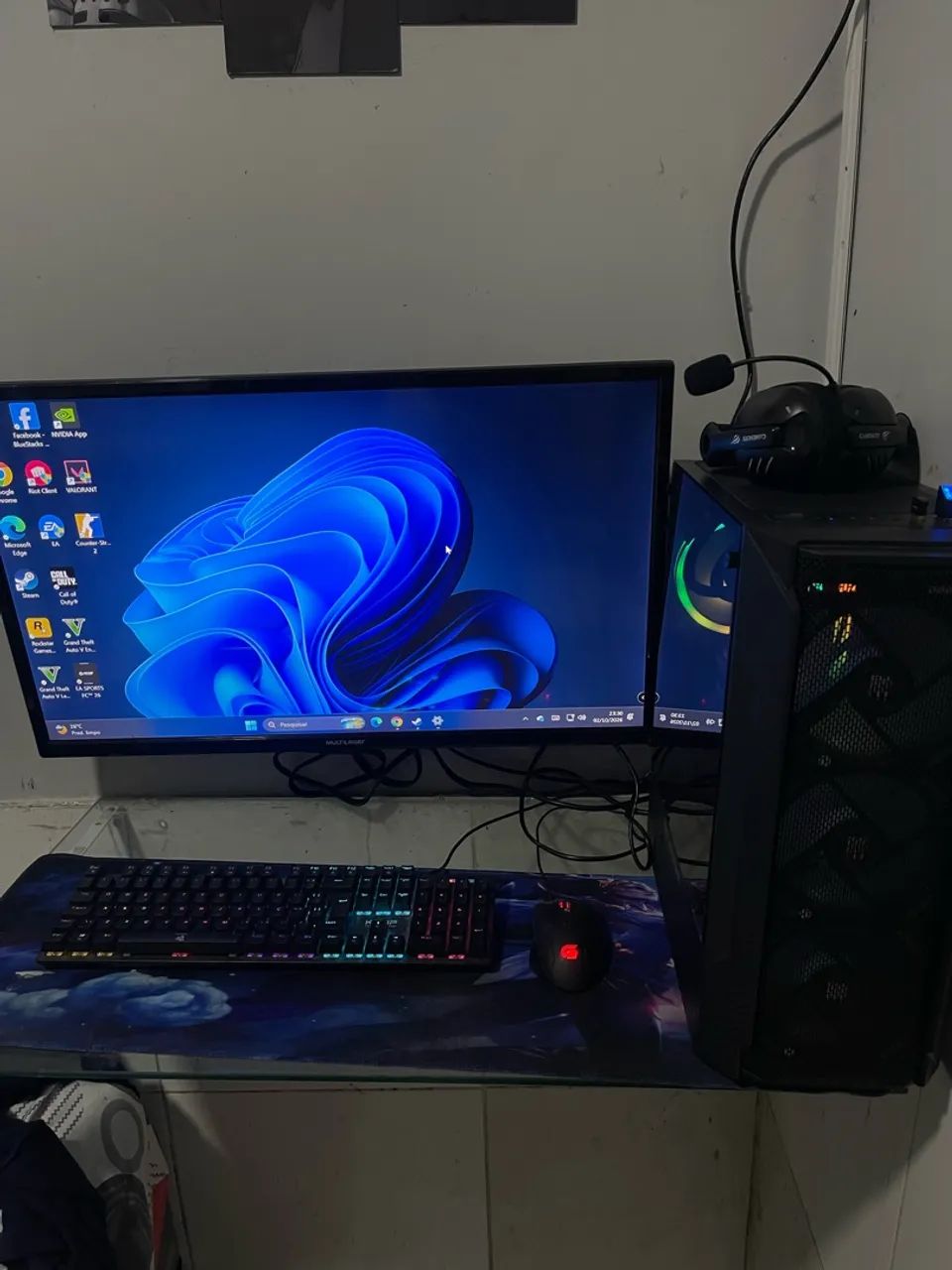 PC GAMER COMPLETO ( troco em ps5 )  - Foto 2