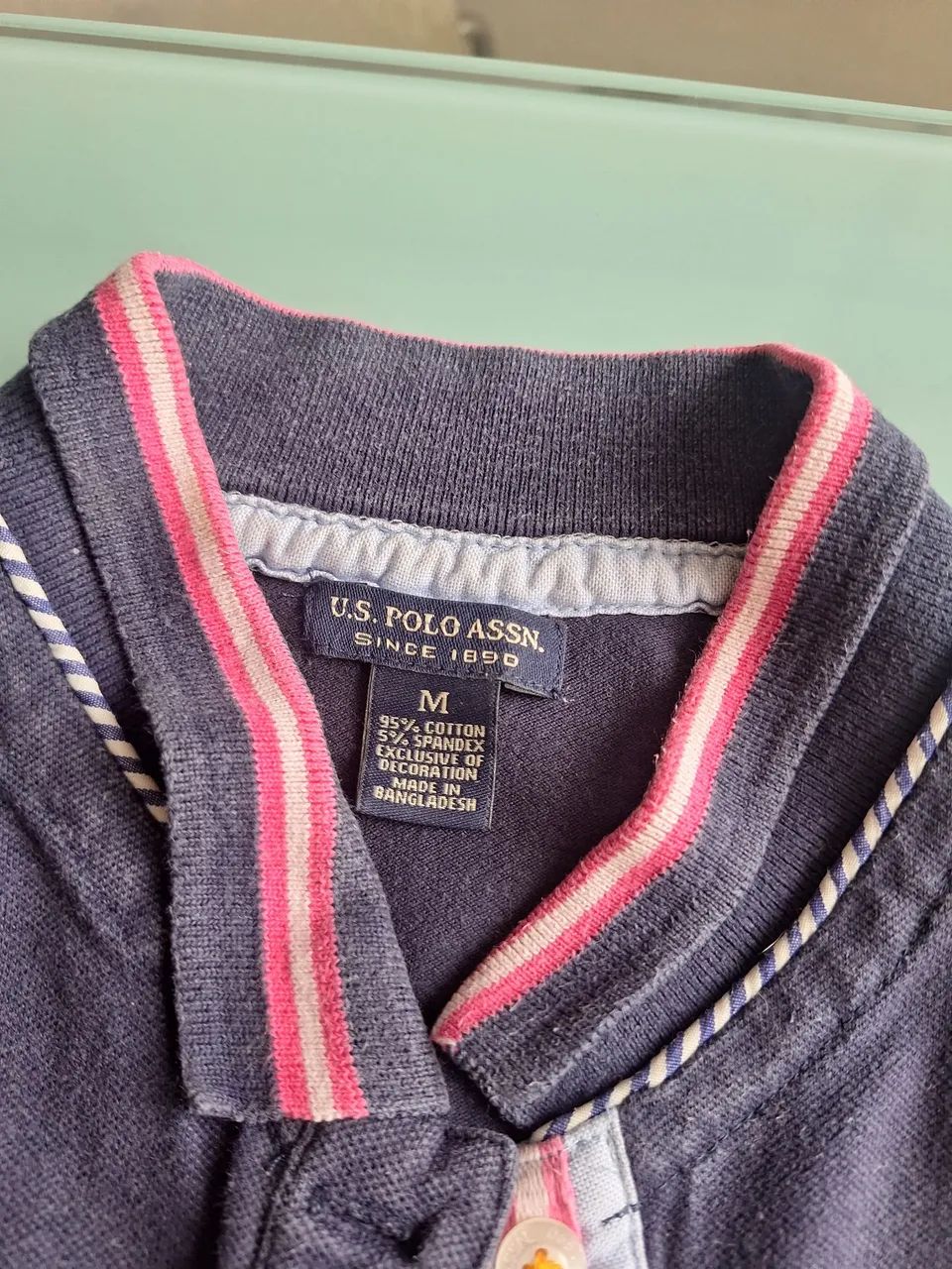 Camisa Polo M comprada em NY - Foto 4