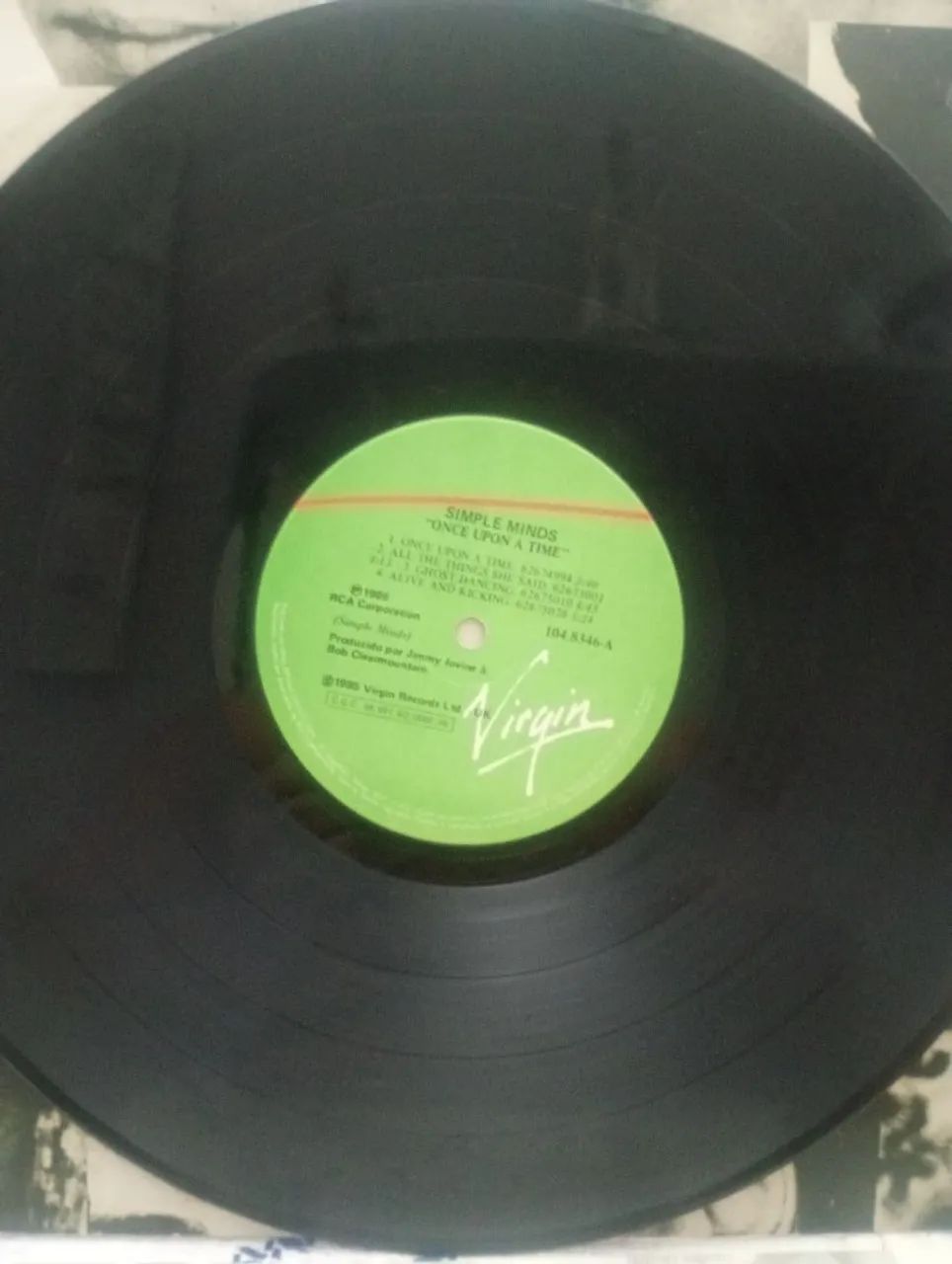 LP SIMPLE MINDS " ONCE UPON A TIME " 1985 - Foto 5