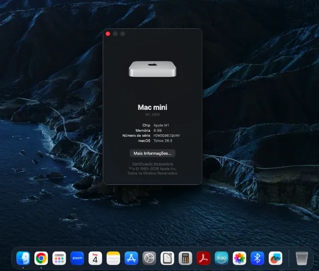 MAC MINI M1 - 202O / SSD256 8GB - Computadores e Desktops