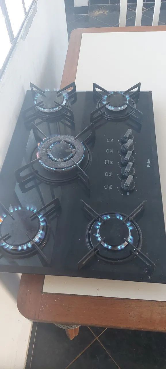 Vende se cooktop Philco 5 bocas  - Foto 3