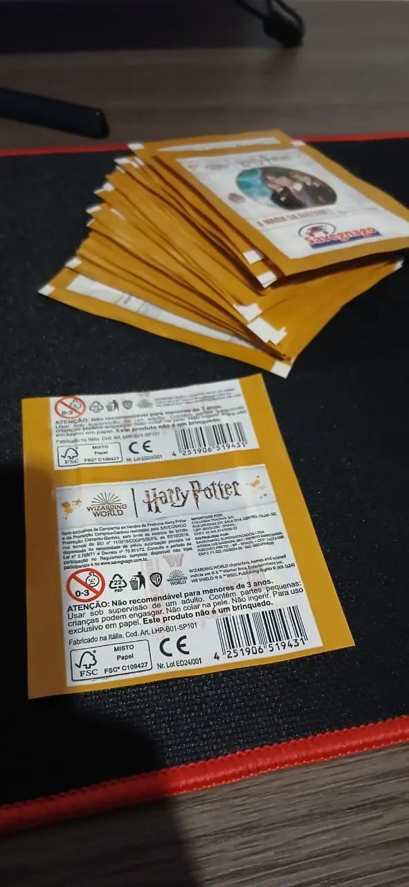 Figurinhas Adesivas Harry Potter - Foto 3