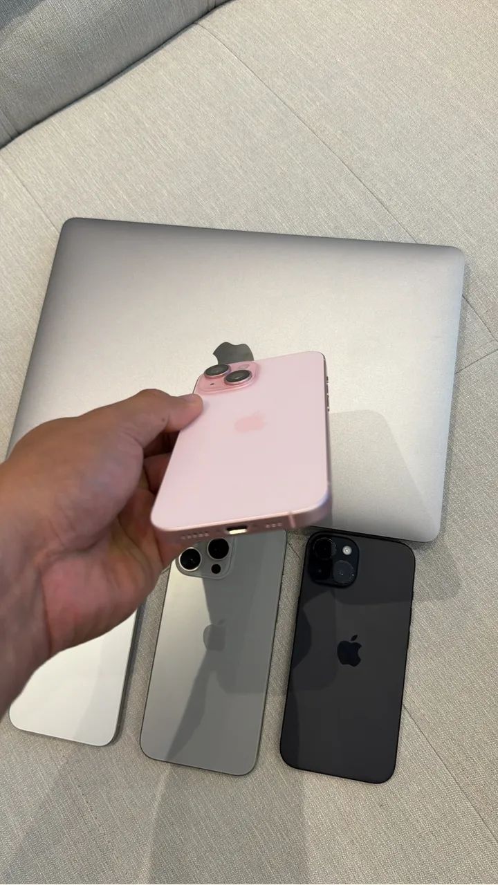iPhone 15 128gb Rosa - Aceito Trocas - Foto 4