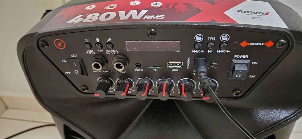 Caixa de Som Amplificada Amvox Viper II - Foto 3